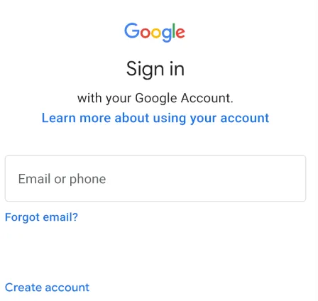 Google Signin